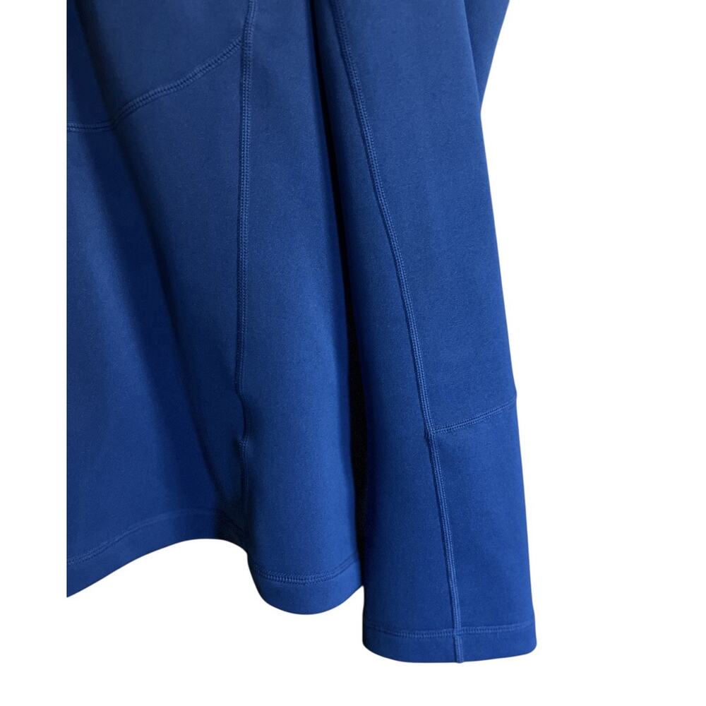 MEC Mountain Equipment Co-Op Fleece Lined 1/2 Zip Pullover Jacket Blue Large L - Picture 5 of 9
